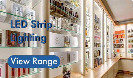 led strip lighting in retail