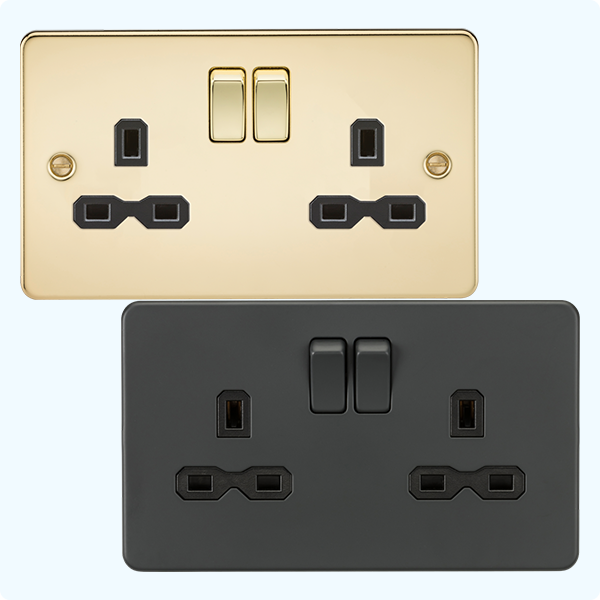 2 Gang Sockets