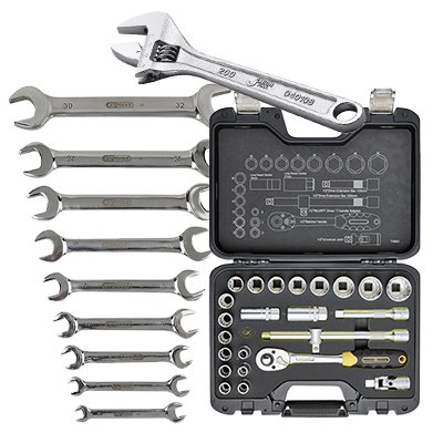 Sockets, Spanners and Wrenches