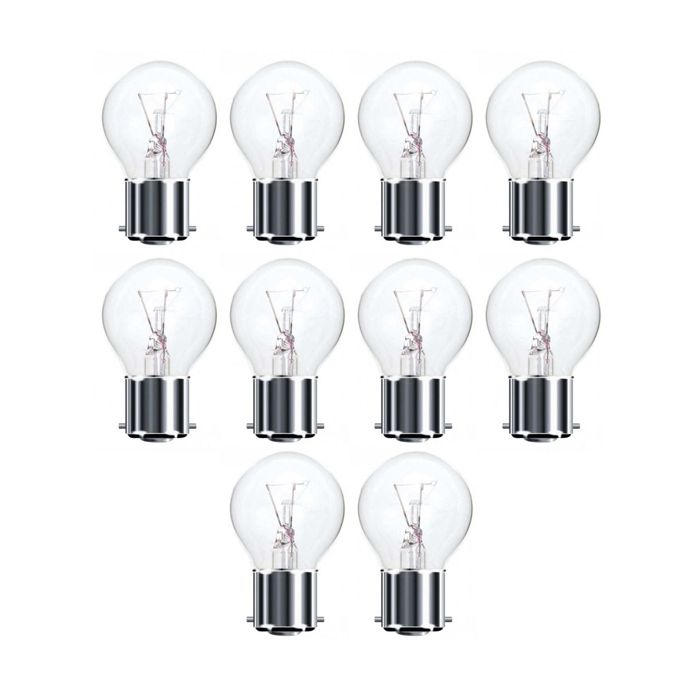 25W CLEAR BC GOLF BALL PACK OF 10