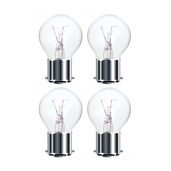 40W CLEAR BC GOLF BALL PACK OF 4
