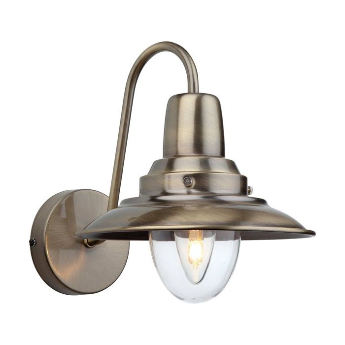 Firstlight Fisherman Antique Brass Wall Light 