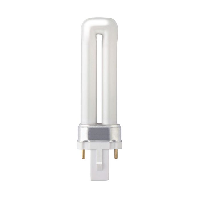 5W Compact Fluorescent PLS/DS Extra White 827 2 Pin G23