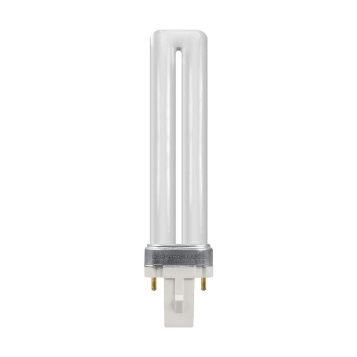 7W Compact Fluorescent PLS/DS Cool White 840 2 Pin G23