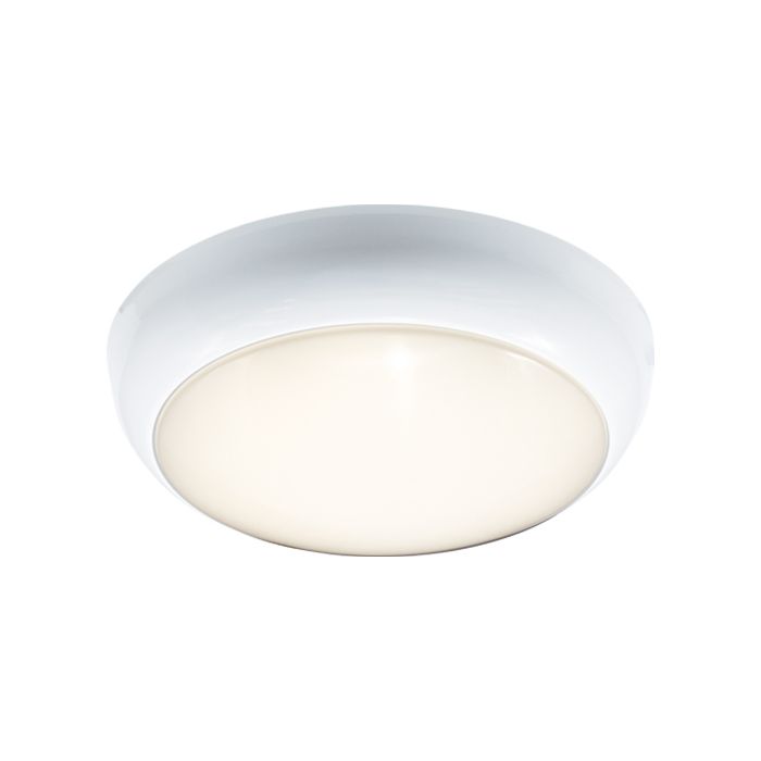 Ansell Disco EVO 1 Microwave Sensor and Emergency LED 4-7W CCT Selectable Bulkhead