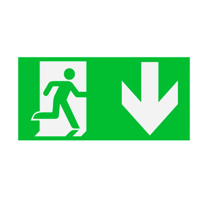 Ansell Eagle Double Sided Legend Arrow Down