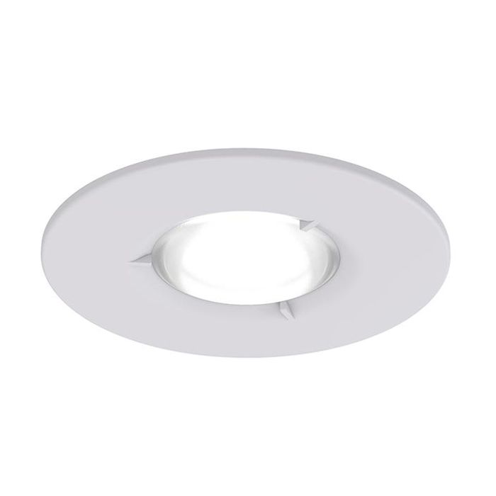 Ansell Edge GU10 Fire Rated Downlight 50W - Matt White