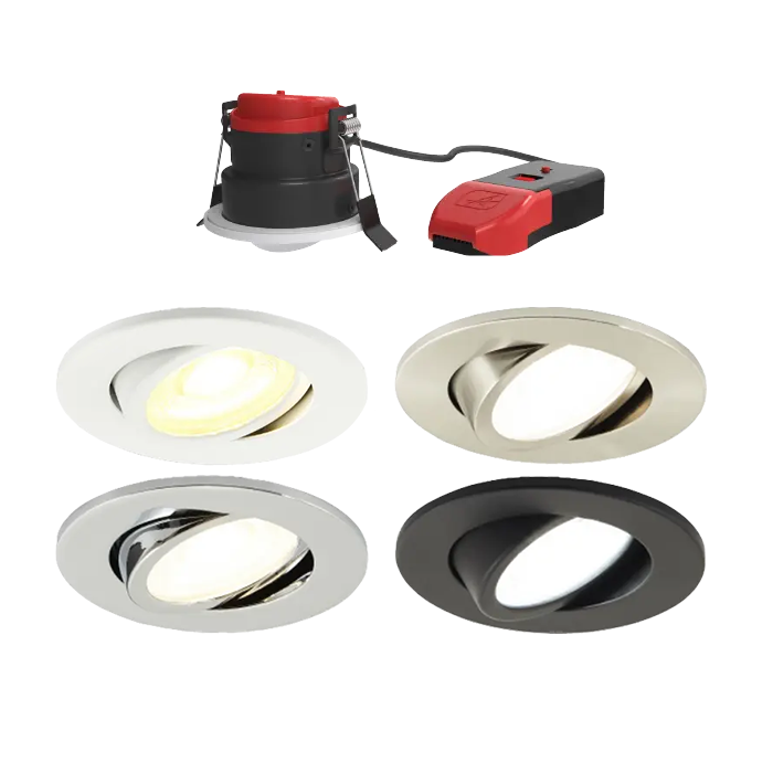 Ansell Prism Pro Gimbal Fire Rated Downlight