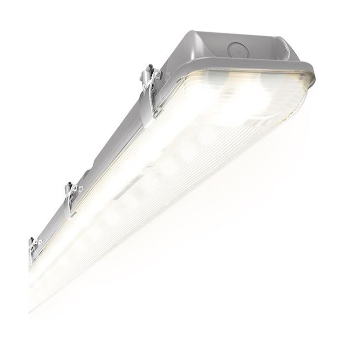 Ansell Tornado EVO 60W 5ft Non-Corrosive Emergency LED Twin Fitting Microwave Sensor