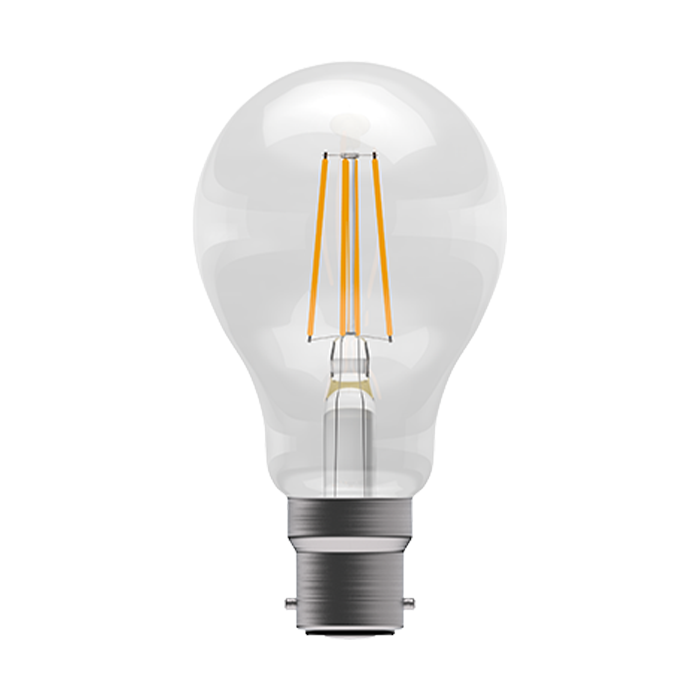 Bell 3.3W LED Filament Clear GLS BC 4000K