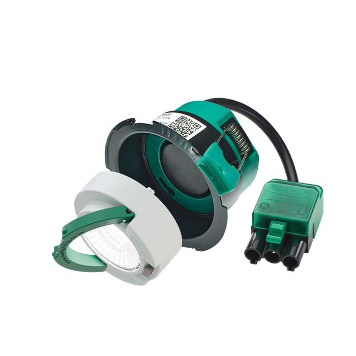 Bell Firestay Geo LED Sustainable Modular Downlight Housing
