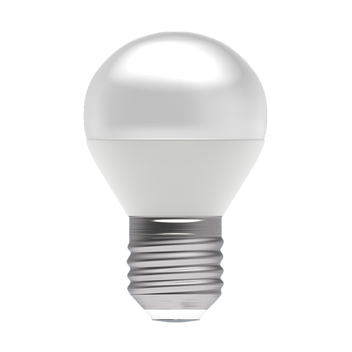 Bell Genesis 4.7W LED Dimmable Round Opal Bulb ES 6000K