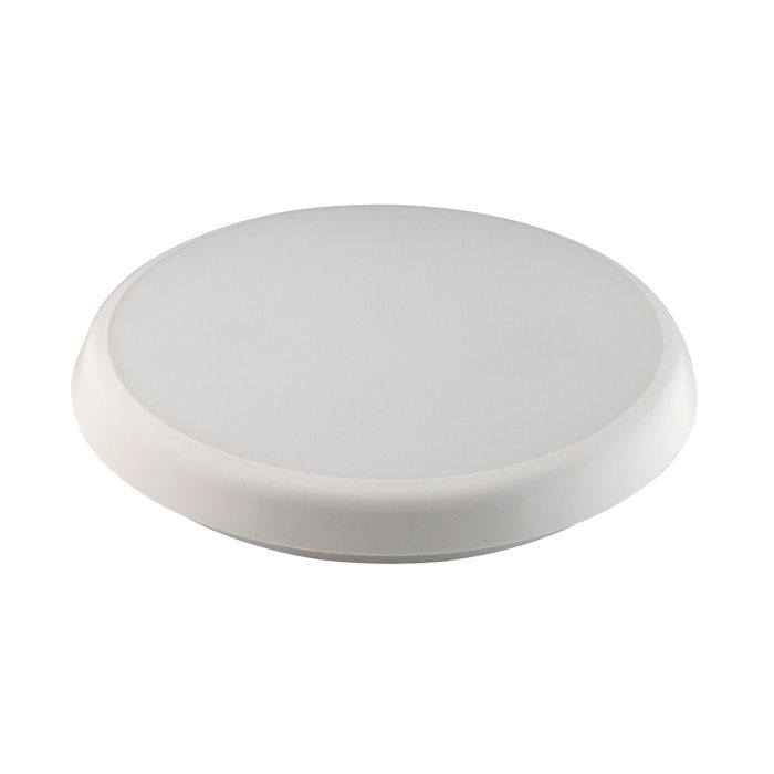 BELL Lighting 06740 Deco LED Bulkhead Light 12W, On/Off, 4000K Cool White, IP54