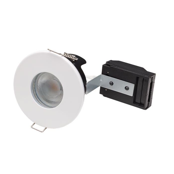 Bell Fire Rated MV Shower Downlight White