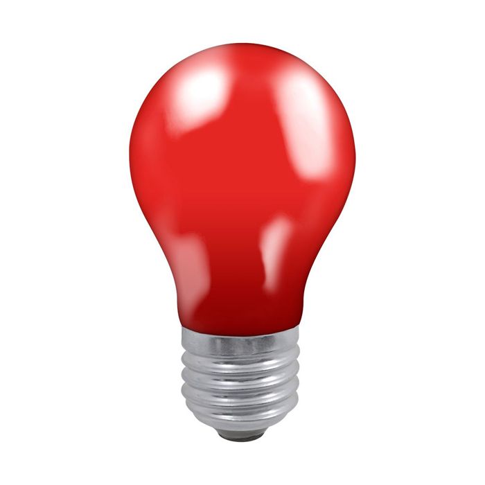 Crompton 25W ES Red GLS