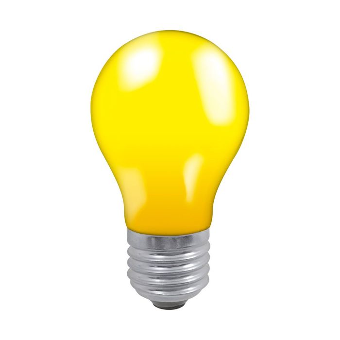 Crompton 25W ES Yellow GLS