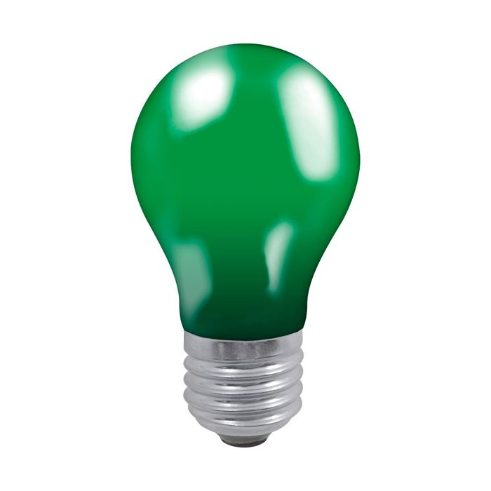 Crompton 40W ES Green GLS