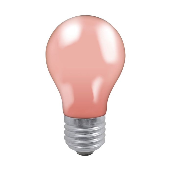Crompton 60W ES Pink GLS