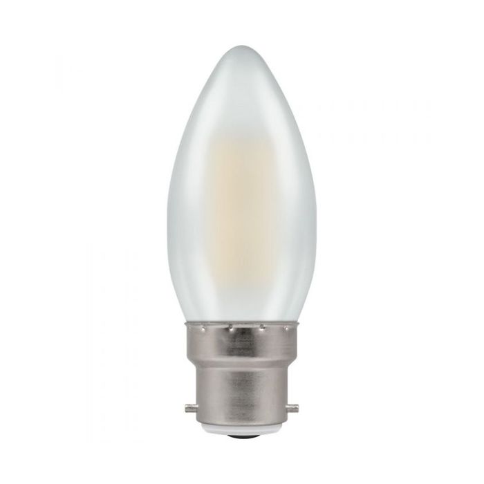 Crompton 5976LED Candle Filament Pearl 4W 2700K BC - B22d