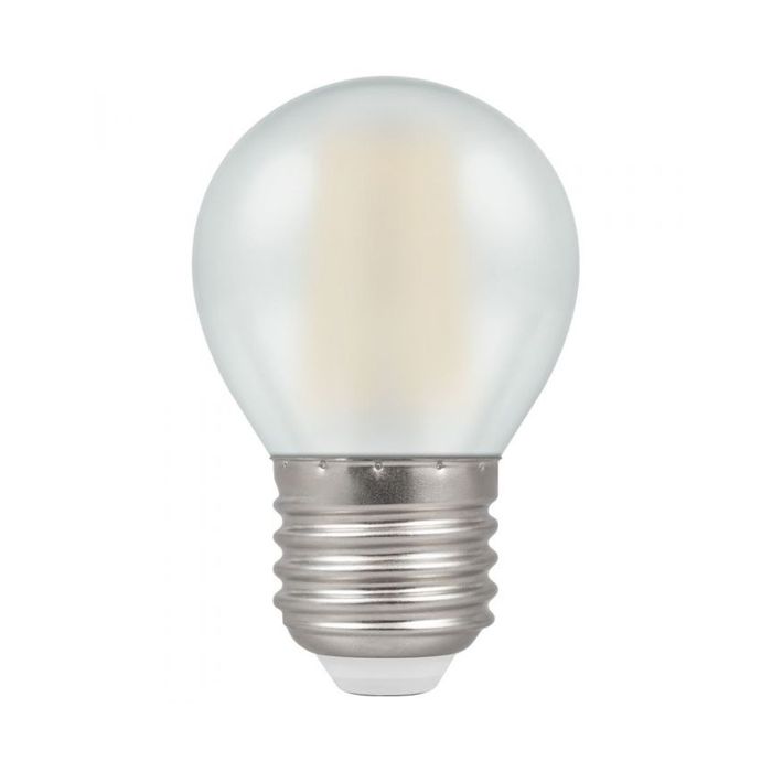 Crompton 7277 LED Round Filament Pearl 5W 2700K ES - E27 (7277)