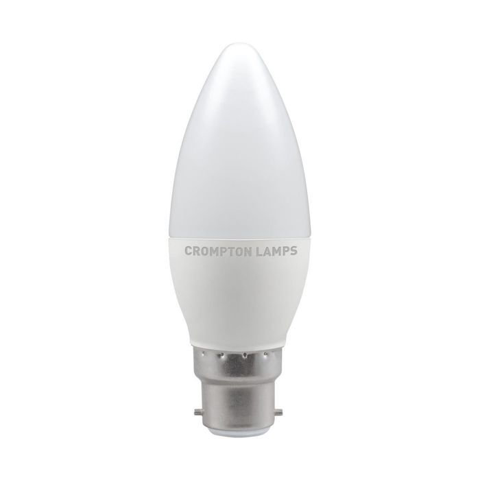 Crompton 9240 LED Candle Thermal Plastic Opal 5.5W 4000K BC-B22