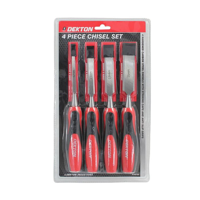 DEKTON 4 PIECE CHISEL SET DT40125