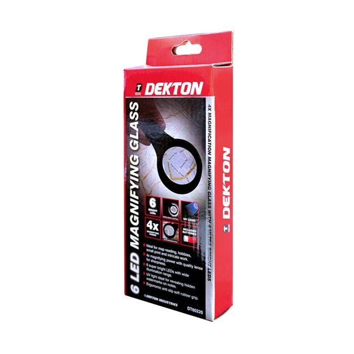 DEKTON 6 LED MAGNIFYING GLASS DT60220
