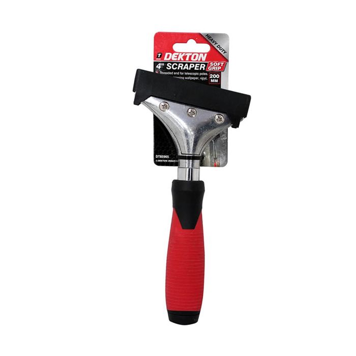 DEKTON SOFTGRIP 4 INCH HEAVY DUTY SCRAPER 20CM DT85965