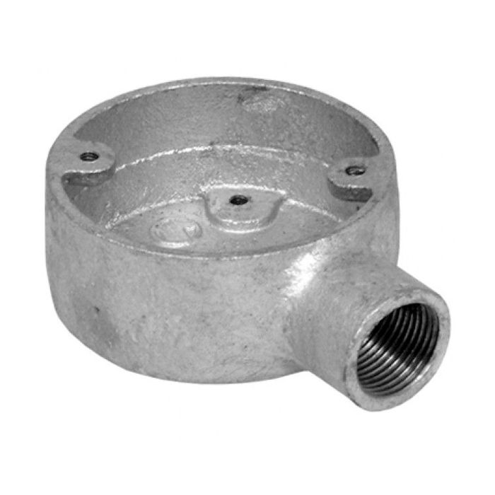 Galvanised Steel Conduit Terminal Box - 20mm