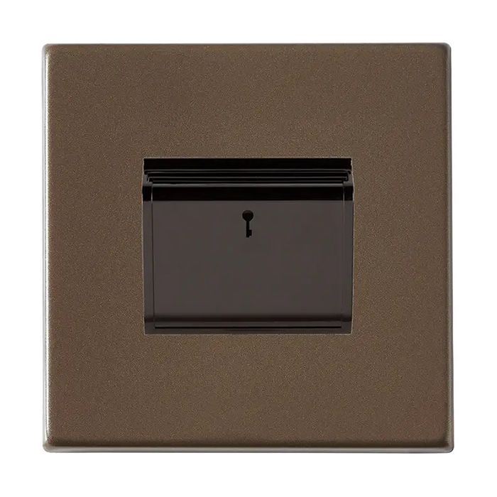 Hamilton Hartland CFX Richmond Bronze Hotel Key Card Switch Black Trim and Black Insert