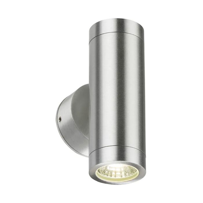 MLA Knightsbridge IP65 Lightweight Stainless Steel Up and Down Light GU10 35W
