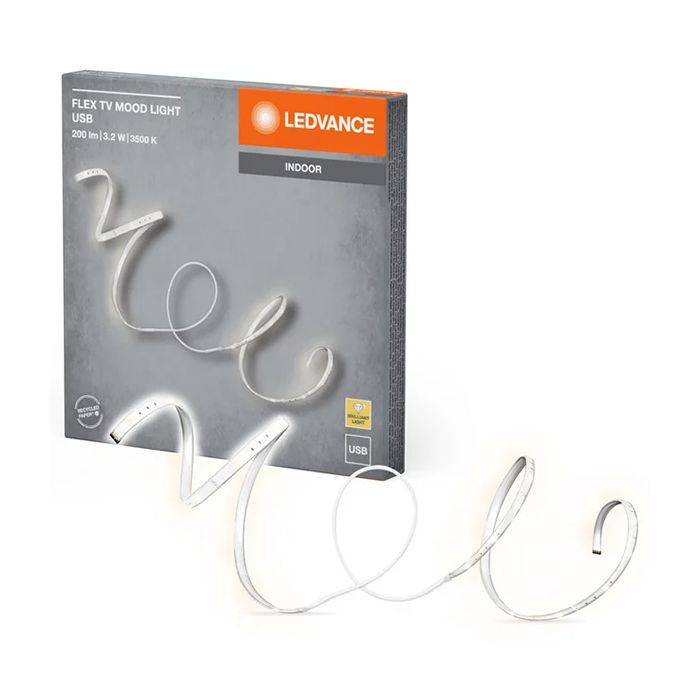 Ledvance 1.5 Metres USB Powered 3500K Flex TV Mood Light