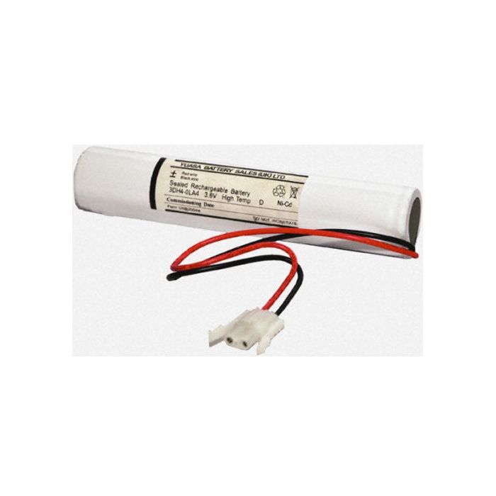 3 Cell Emergency Light 3.6v Inline Battery Pack Size D