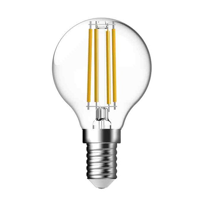 Megaman LED E14 Clear Filament Dimmable Golfball 4W Warm White