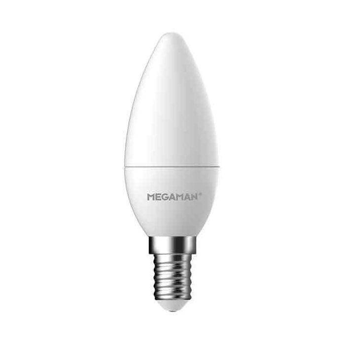 Megaman LED E14 Opal Candle 4.9W Warm White