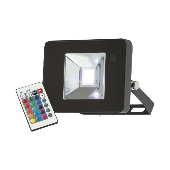 ML Knightsbridge FLF50RGB RGB Colour Changing Die Cast Aluminium LED Floodlight IP65 50W 230V