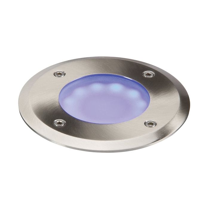 MLA Knightsbridge 230V IP65 1.7W  Blue LED Ground / Deck Light