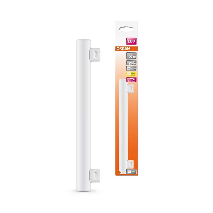 Osram Dimmable LED S14S 3.1W (27W) 300mm Architectural Lamp