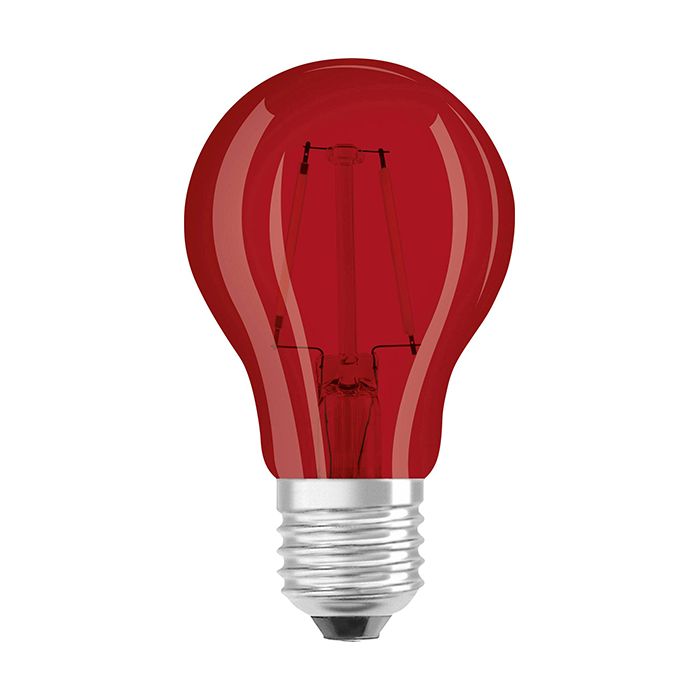 Osram LED Star 1.6W GLS E27 Red