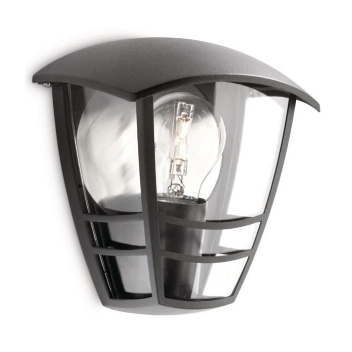 Philips myGarden Creek Wall Light Black 153873016