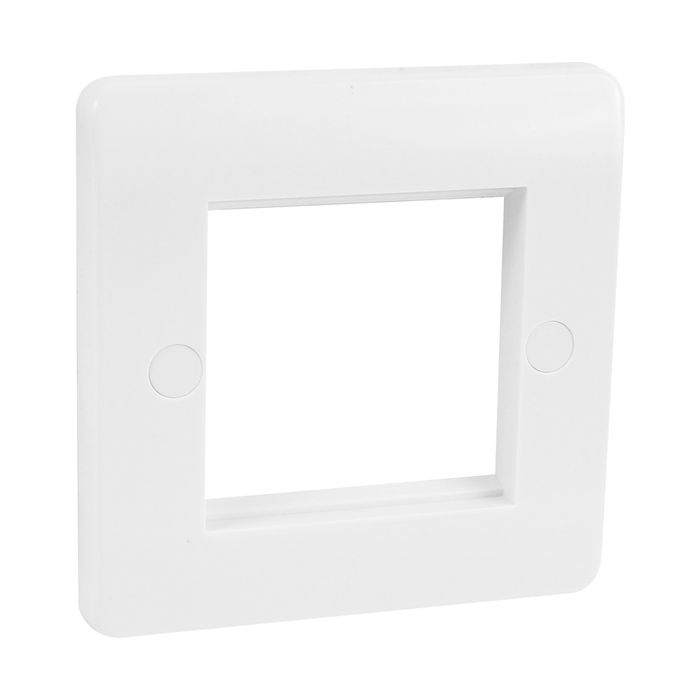 Powerlink CAT5 2Gang Face Plate White