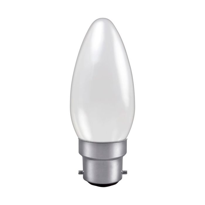 Professional 40W Opal BC Candle 35mm