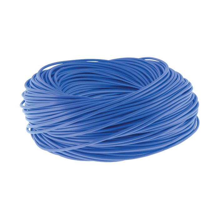 PVC Sleeving 3mm Blue x 100 Metres