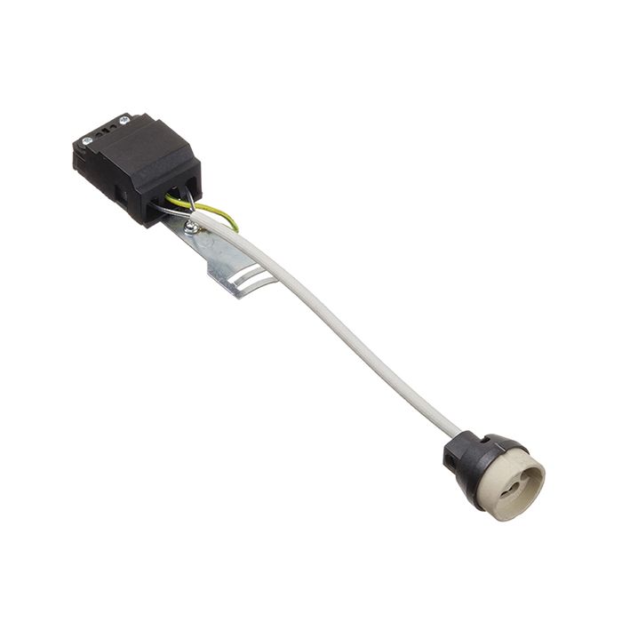 Red Arrow GU10 Lamp Holder Bridged And Earth