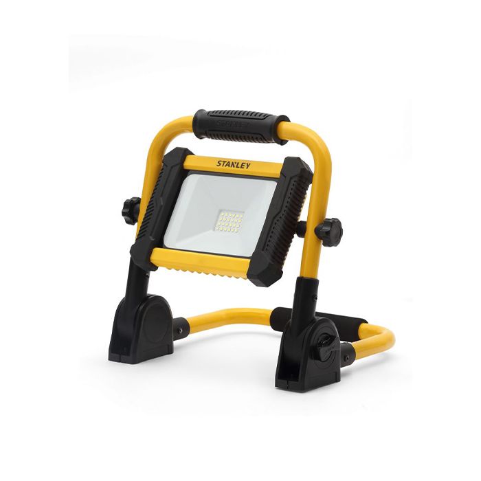 Stanley 8w LED Rechargeable Fold Work Black/Yellow 
