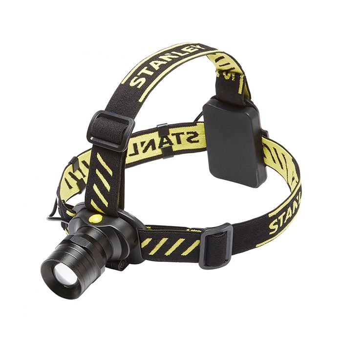 Stanley LED Adjustable Head Torch. 300 Lumens
