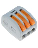 Wago 222-413 3Way Lever Connector