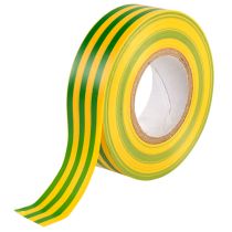20m PVC Electrical Tape Green/Yellow