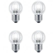 28W E27 P45 Halogen Golf Ball - 4 PACK