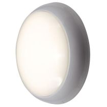 Ansell Disco LED - Integral Microwave Sensor and Emergency - 14W Cool White - White / Opal